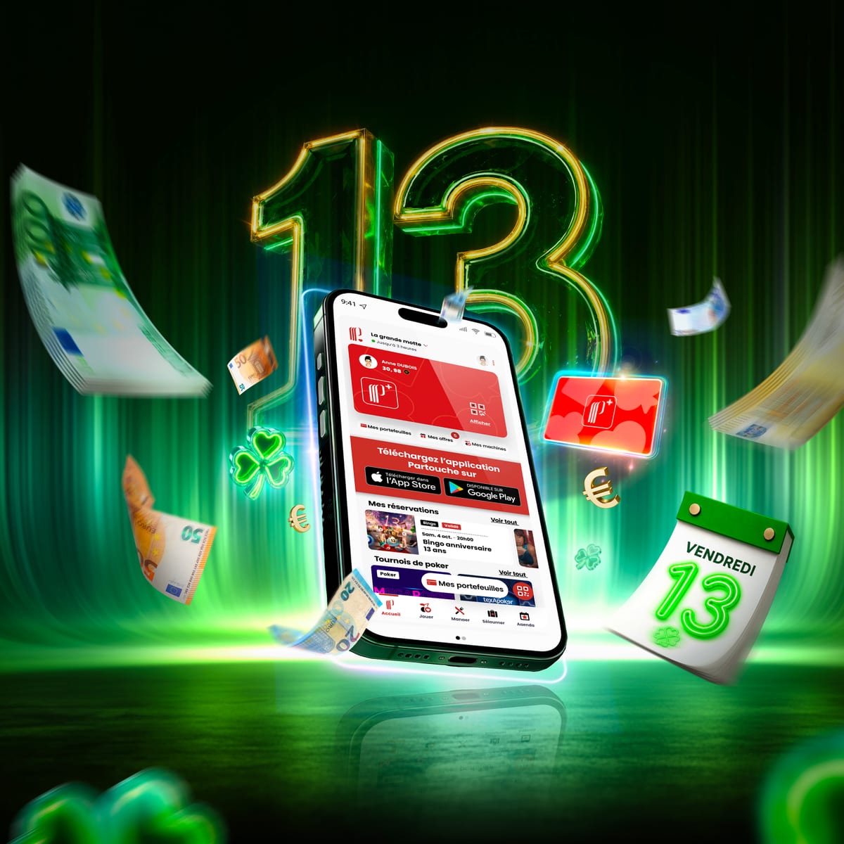 Vendredi 13 : 130 000€ de crédits de jeu à gagner