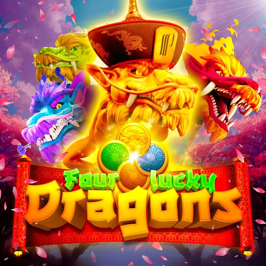Four Lucky Dragons